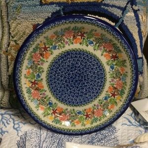 Polish Pottery Dinner Plate